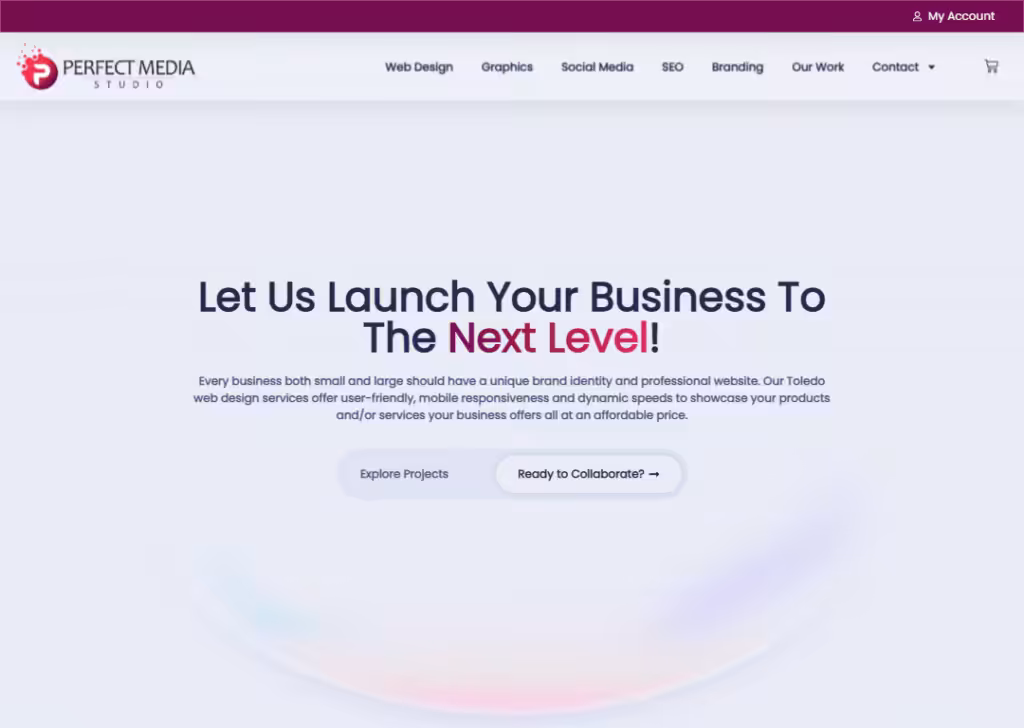 Perfect Media Studio - Homepage