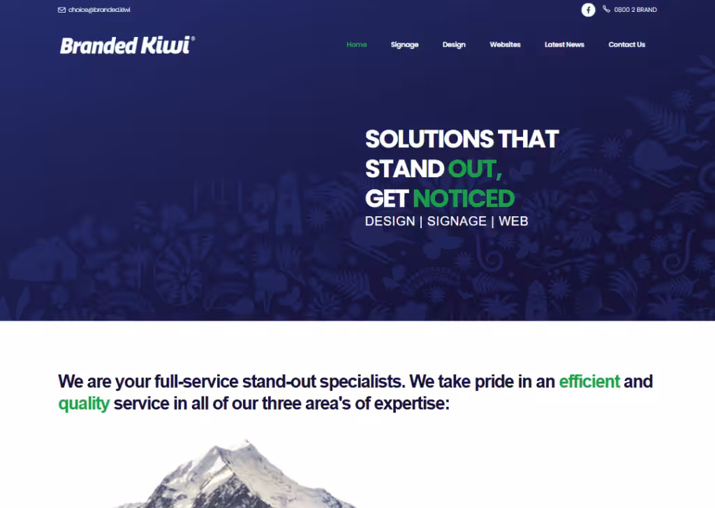 Branded Kiwi - Homepage