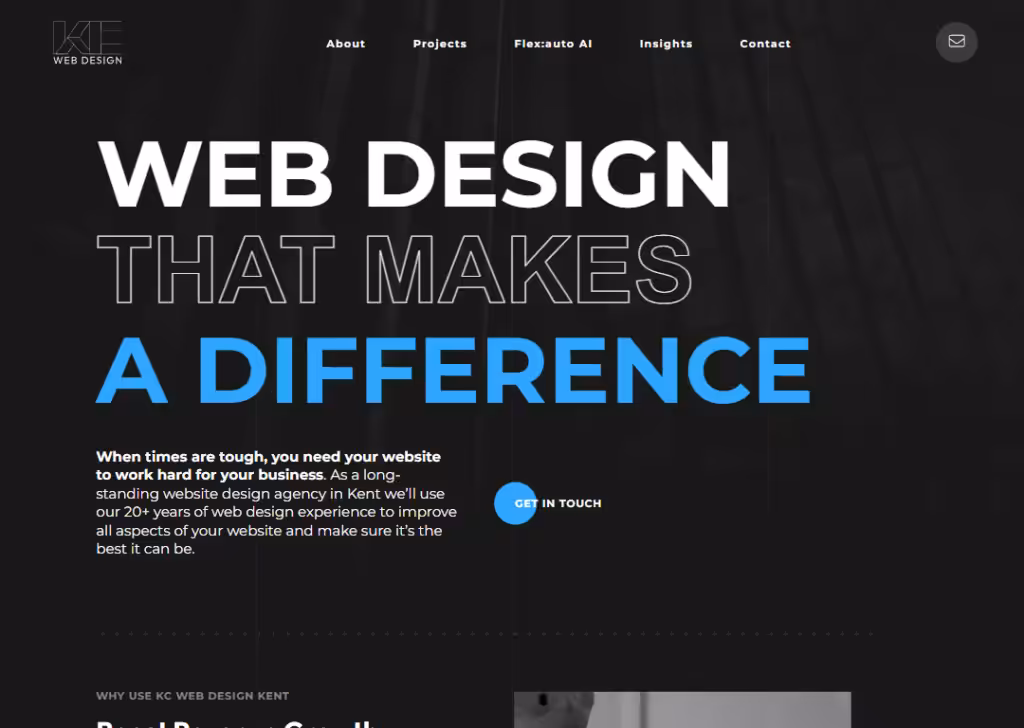 KC Web design - Homepage