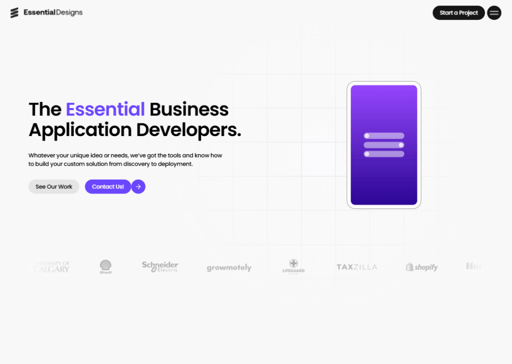 Top 9 Best Website Design Companies in Vancouver 7 Essential Designs - Homepage