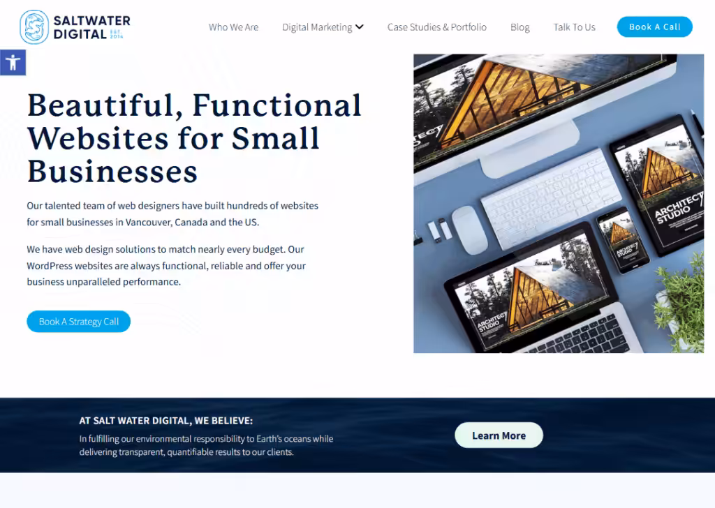 Salt Water Digital - Homepage