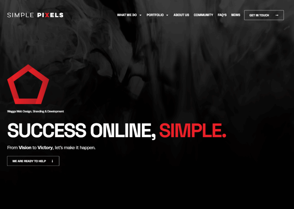 Top 9 Best Website Design Companies in Shepparton 3 Simple Pixels - Homepage