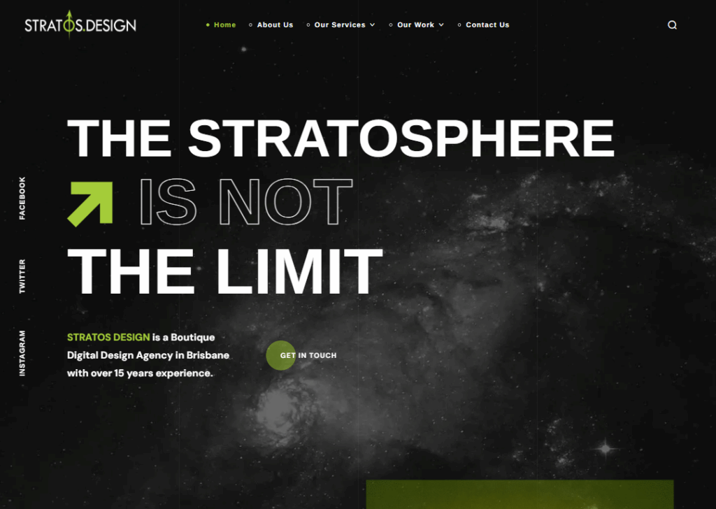 Top 9 Best Website Design Companies in Brisbane 8 Stratos Design - Homepage