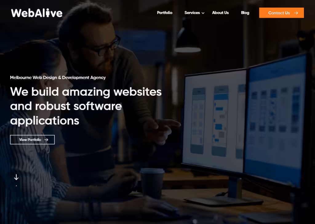 WebAlive - Homepage