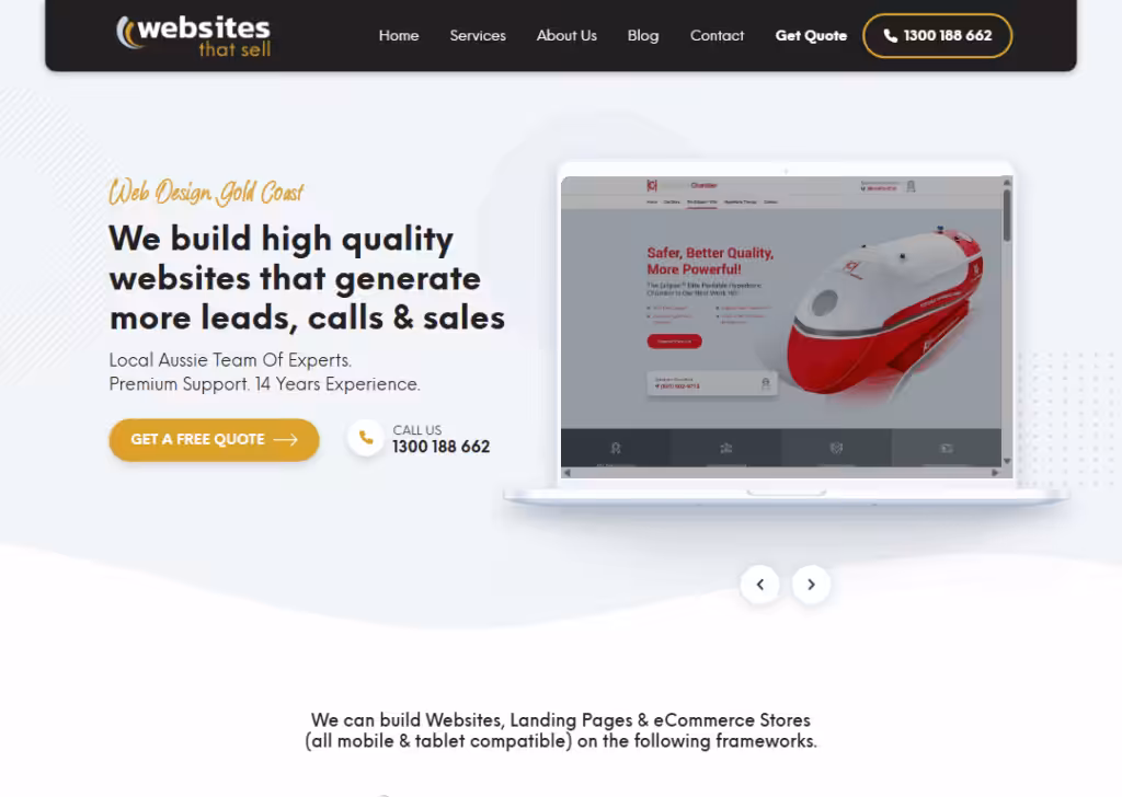 Websites That Sell - Homepage