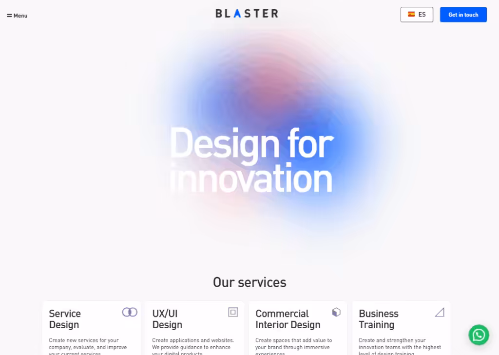 Blaster Design - Homepage