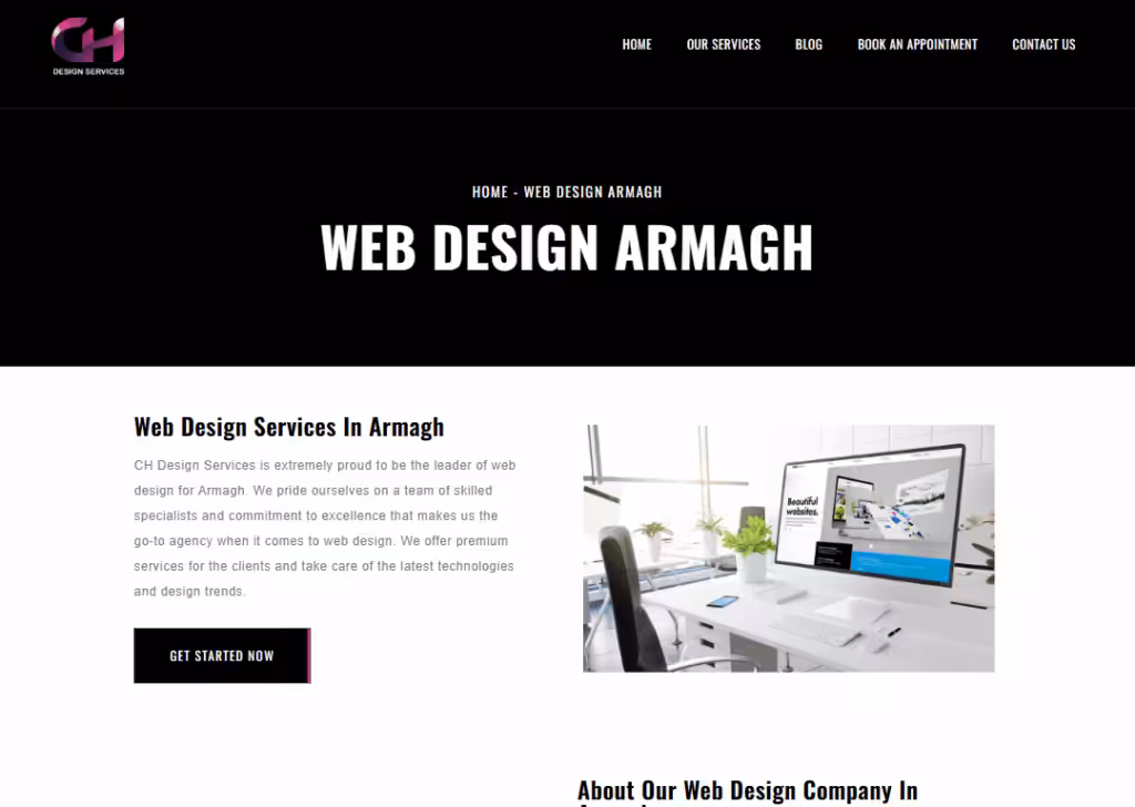CH Design Services - Homepage