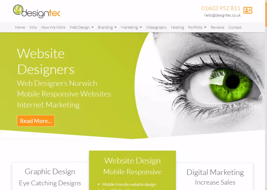 Designtec - Homepage