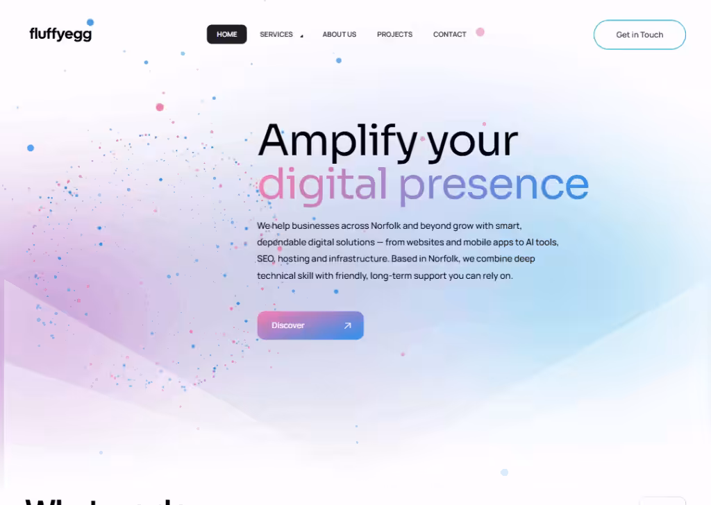 Fluffy Egg - Homepage