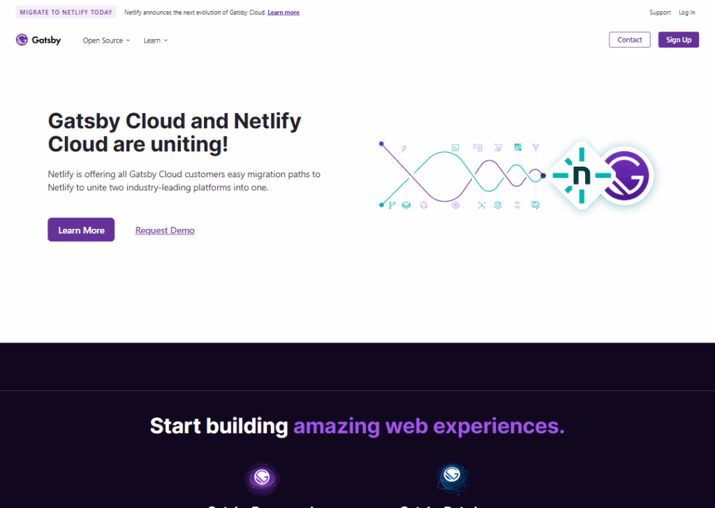 Gatsby - Homepage