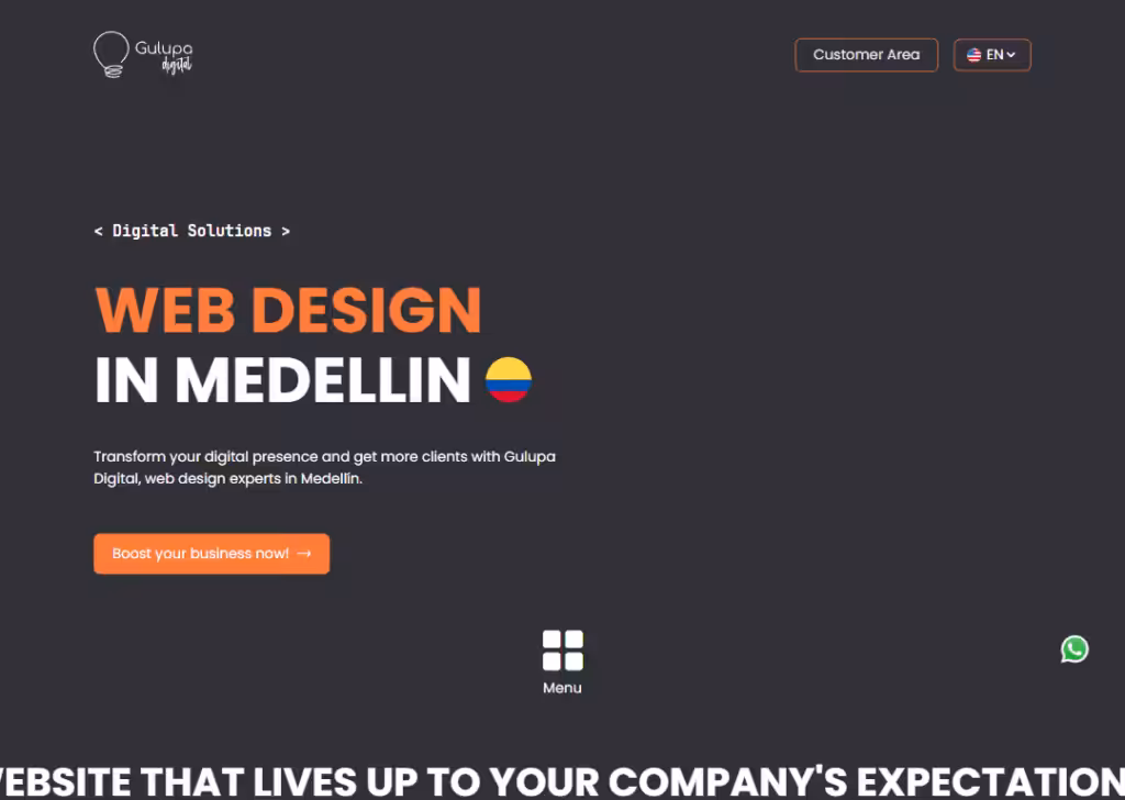 Gulupa Digital - Homepage