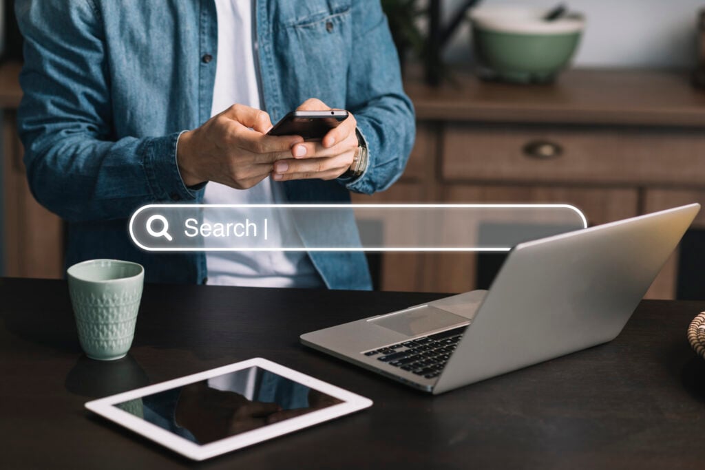 WordPress vs Next.js: Which Is Better for Building Your Website 6 homepage-concept-with-search-bar
