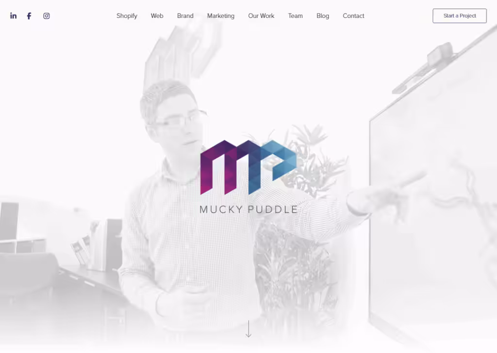 Mucky Puddle - Homepage