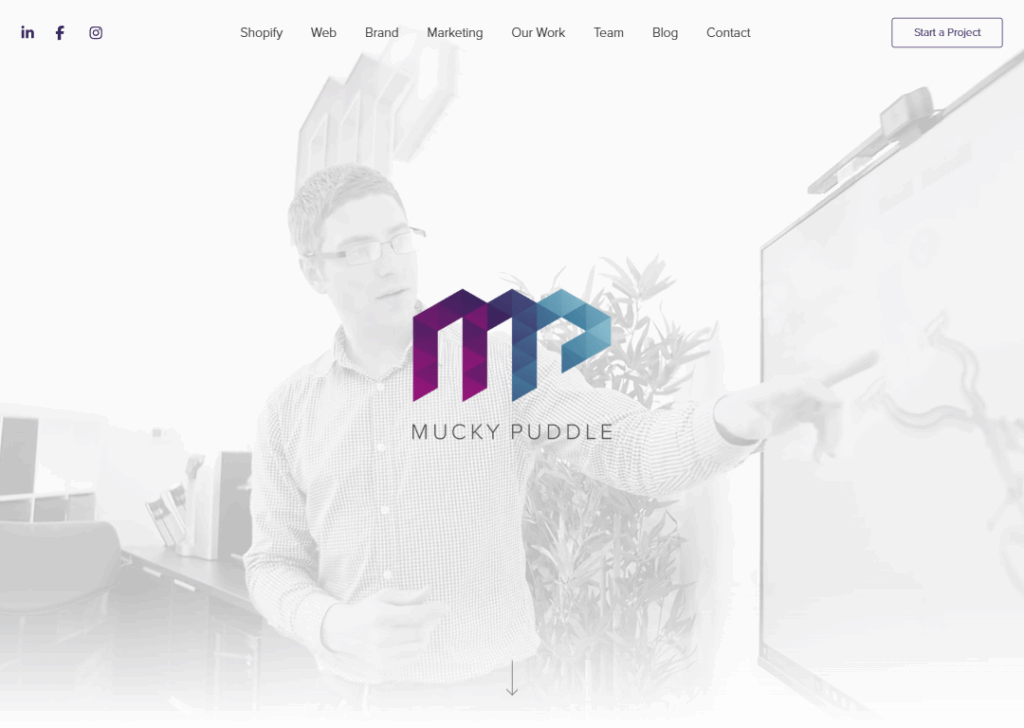 Top 9 Best Website Design Companies in Glasgow 2 Mucky Puddle - Homepage