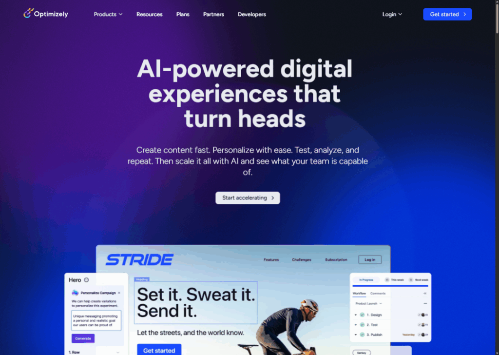 How Much Does It Cost to Make a Landing Page? 7 Optimizely - Homepage