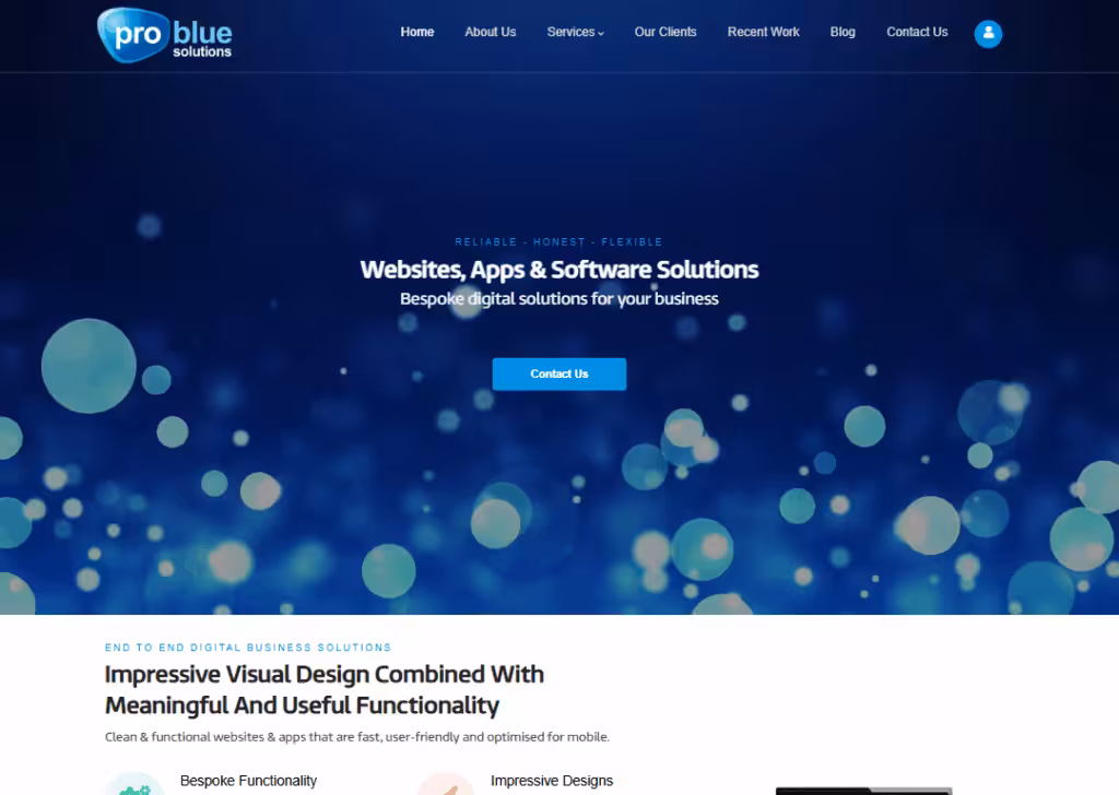 Problue - Homepage