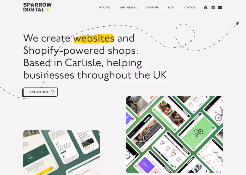 Sparrow Digital - Homepage