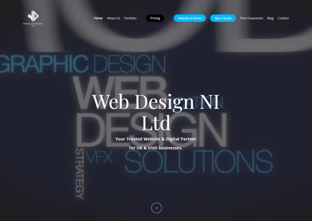 Web Design NI - Homepage