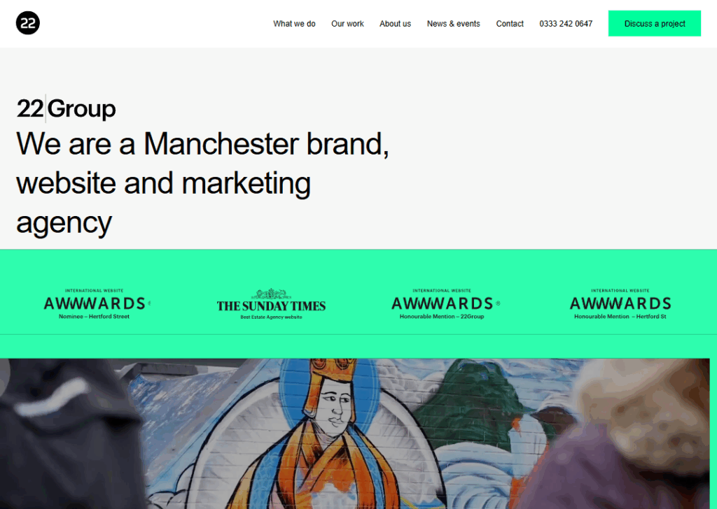 Top 9 Best Website Design Companies in Manchester 6 22 Group - Homepage