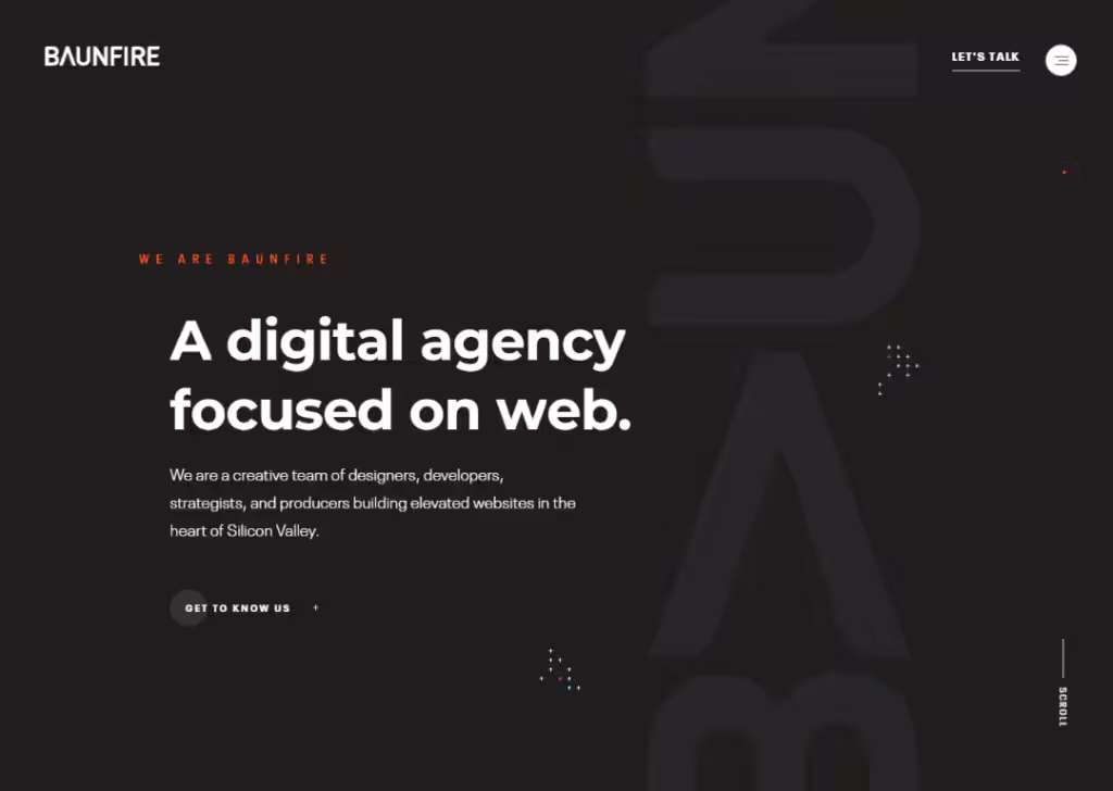 Top 9 best b2b website design agencies 5 Baunfire - Homepage