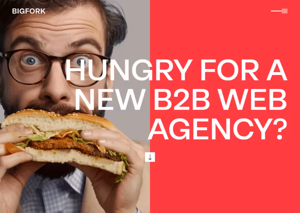 Top 9 best b2b website design agencies 8 Bigfork - Homepage