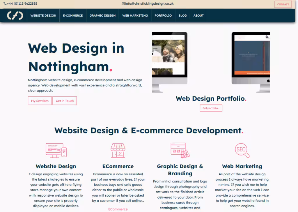 Chris Fickling Design - Homepage
