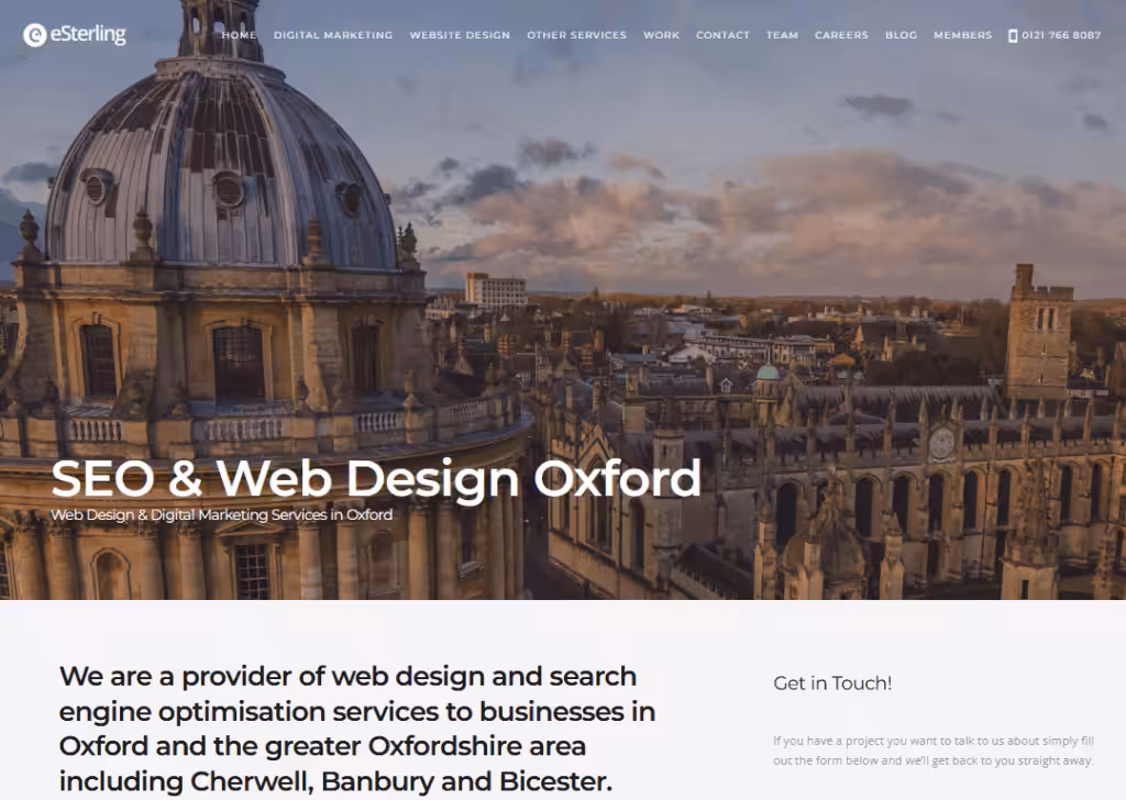 eSterling - Homepage