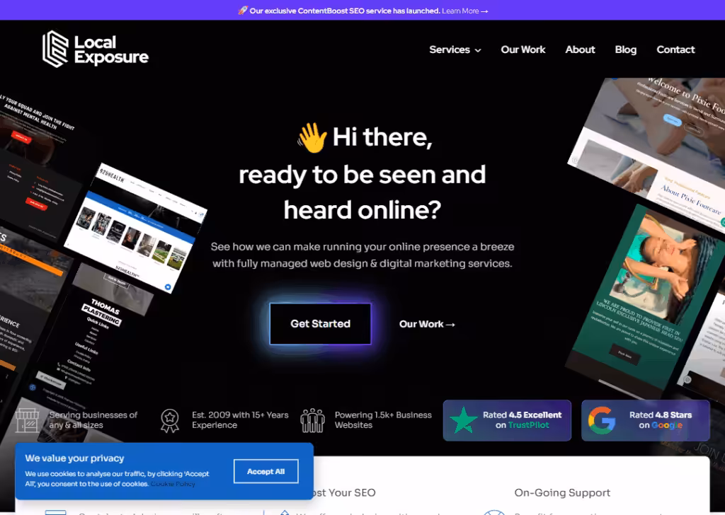 Local Exposure - Homepage