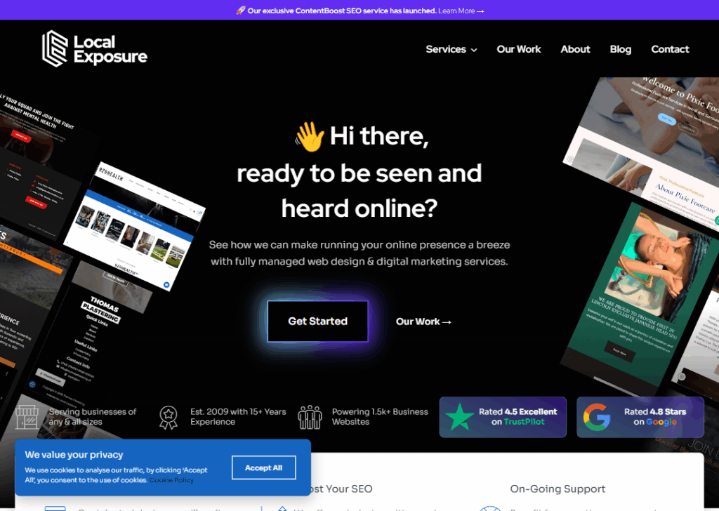 Top 9 Best Website Design Companies in Nottingham 9 Local Exposure - Homepage