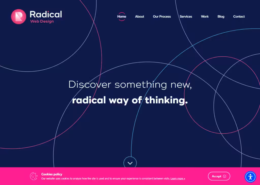Radical Web Design - Homepage