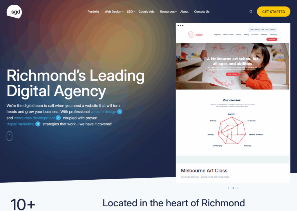 Top 9 Best Website Design Companies in Richmond 7 SGD - Homepage