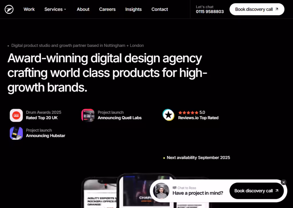 Strafe Creative - Homepage