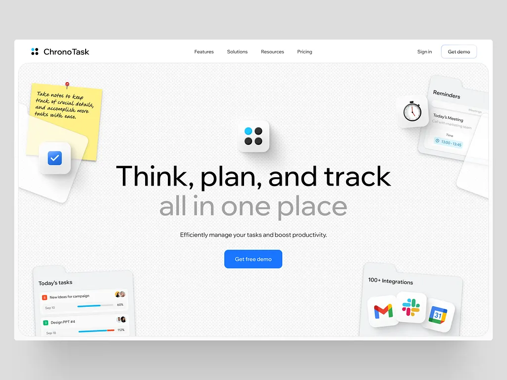 What Is the Difference Between UI and UX Design? (Full Guide) 1 ChronoTask - Landing Page