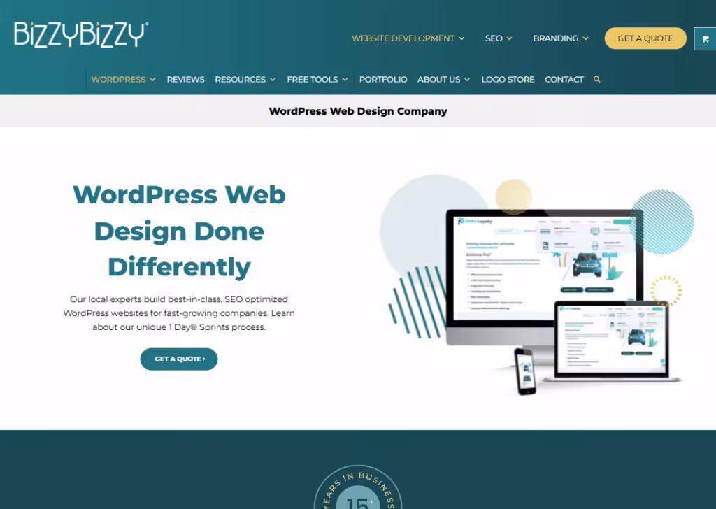 Bizzy Bizzy - Homepage
