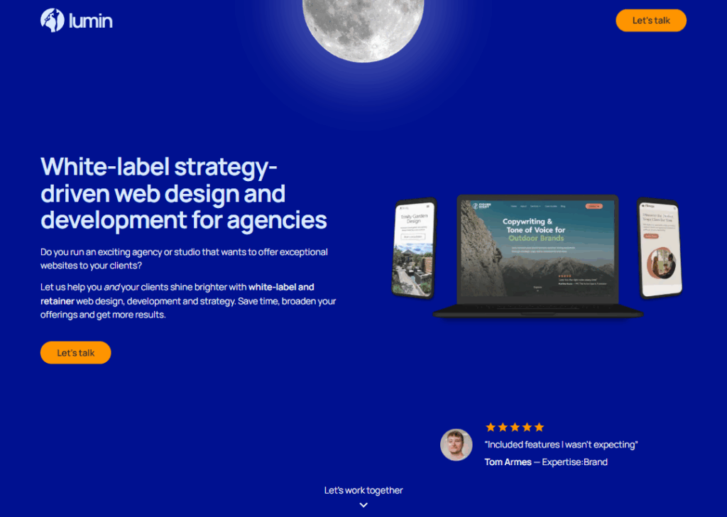 lumin-homepage