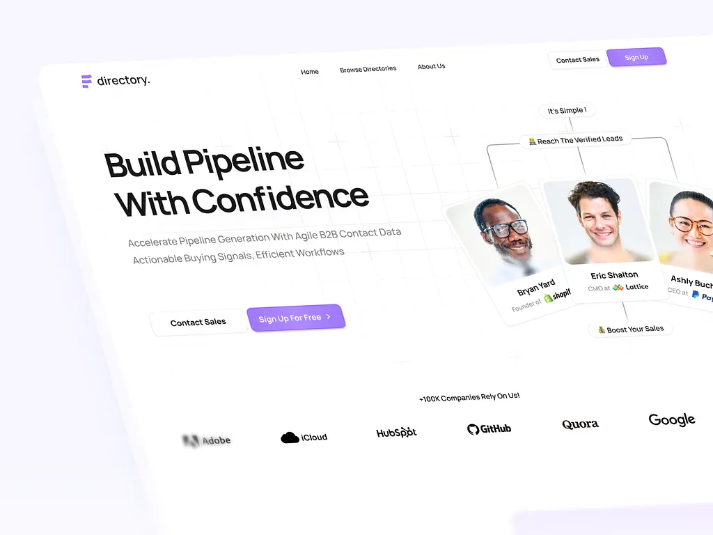 10 B2B Landing Page Best Practices Every Agency Should Know 3 B2B landing page