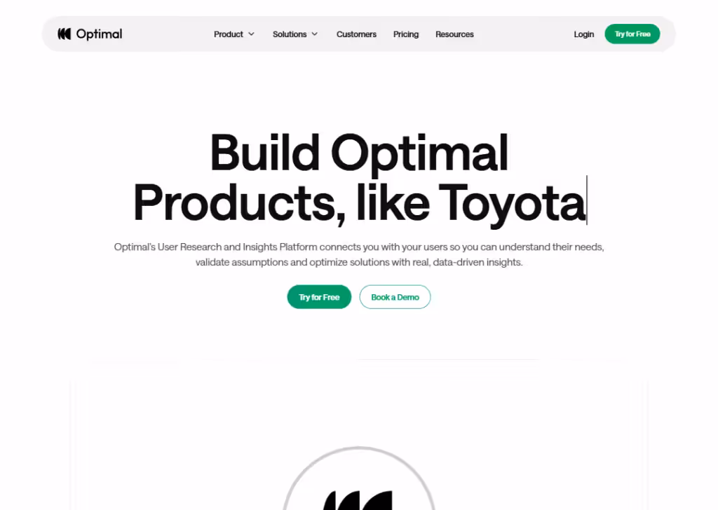 15 best UX design tools (category breakdown) 8 Optimal Workshop - Homepage