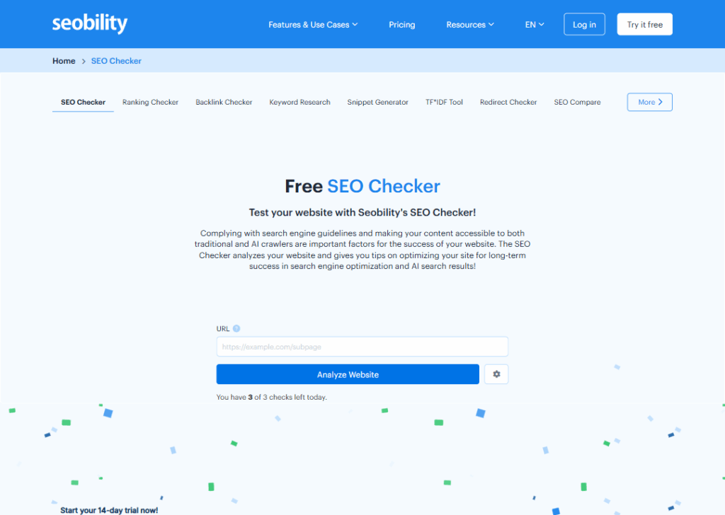 seobility-homepage