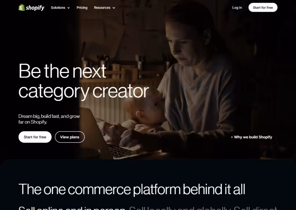 shopify-homepage