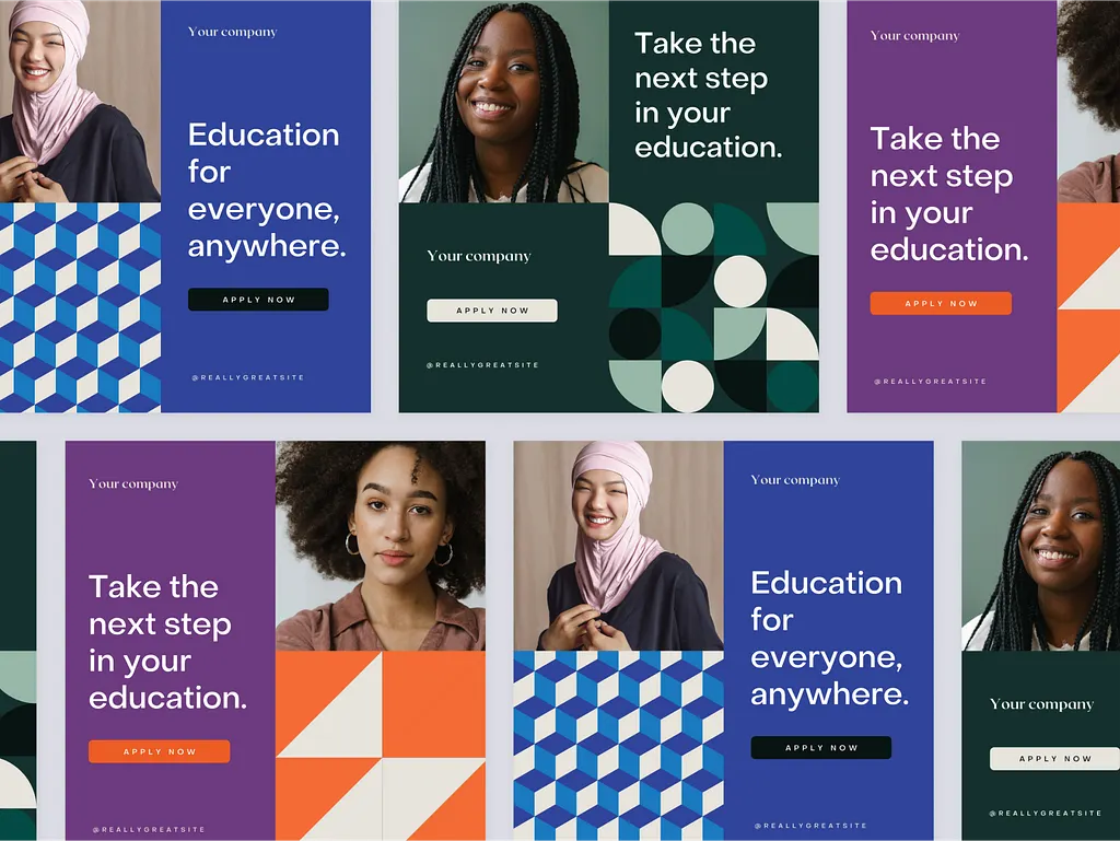 Visual Communication vs UI/UX: What Agencies Need to Know 1 Inclusive Educational Display Ad Designs