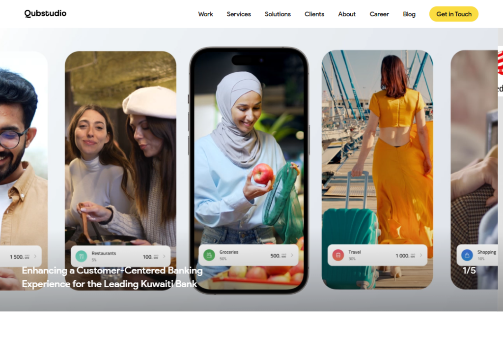 Qubstudio website