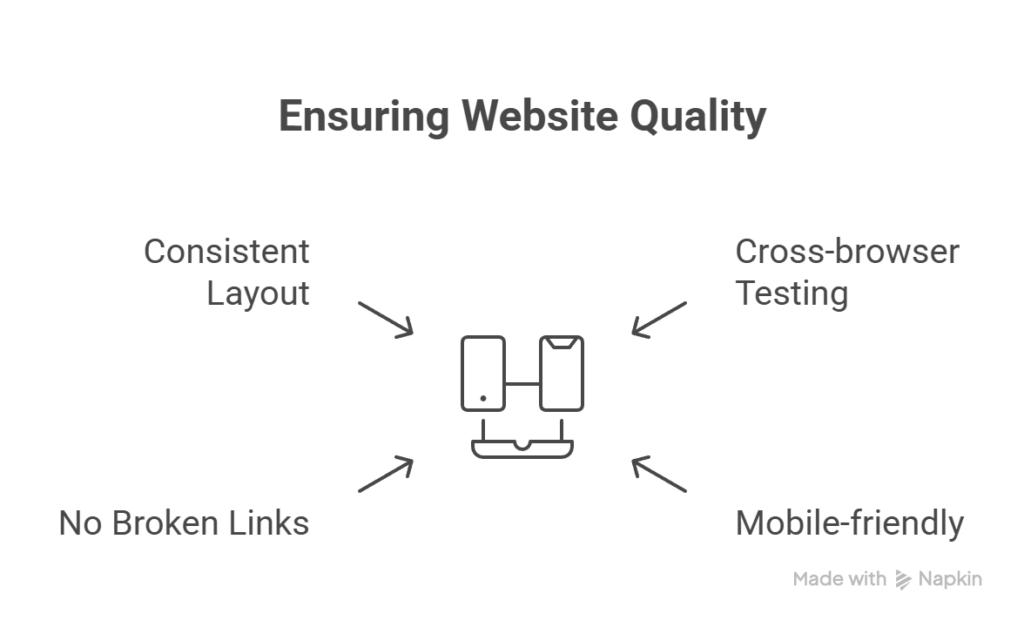 Test websites on multiple devices and browsers