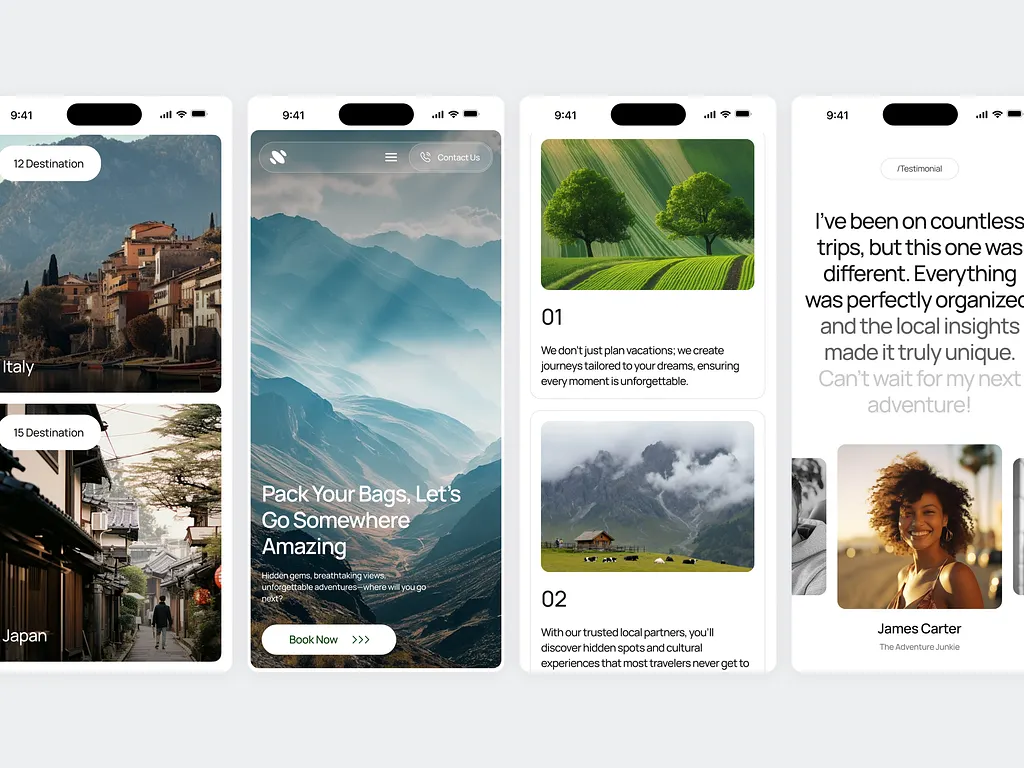 Travel Agency Responsive Website