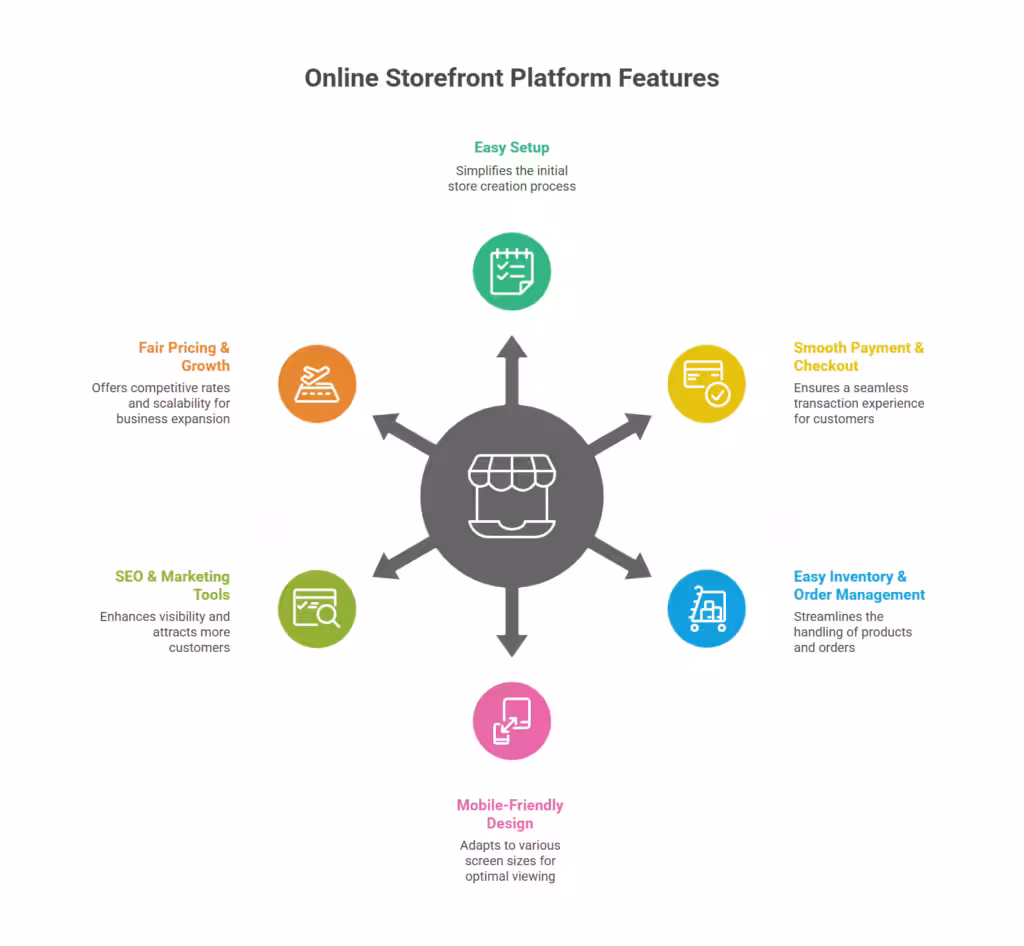 What to look for in an online storefront platform
