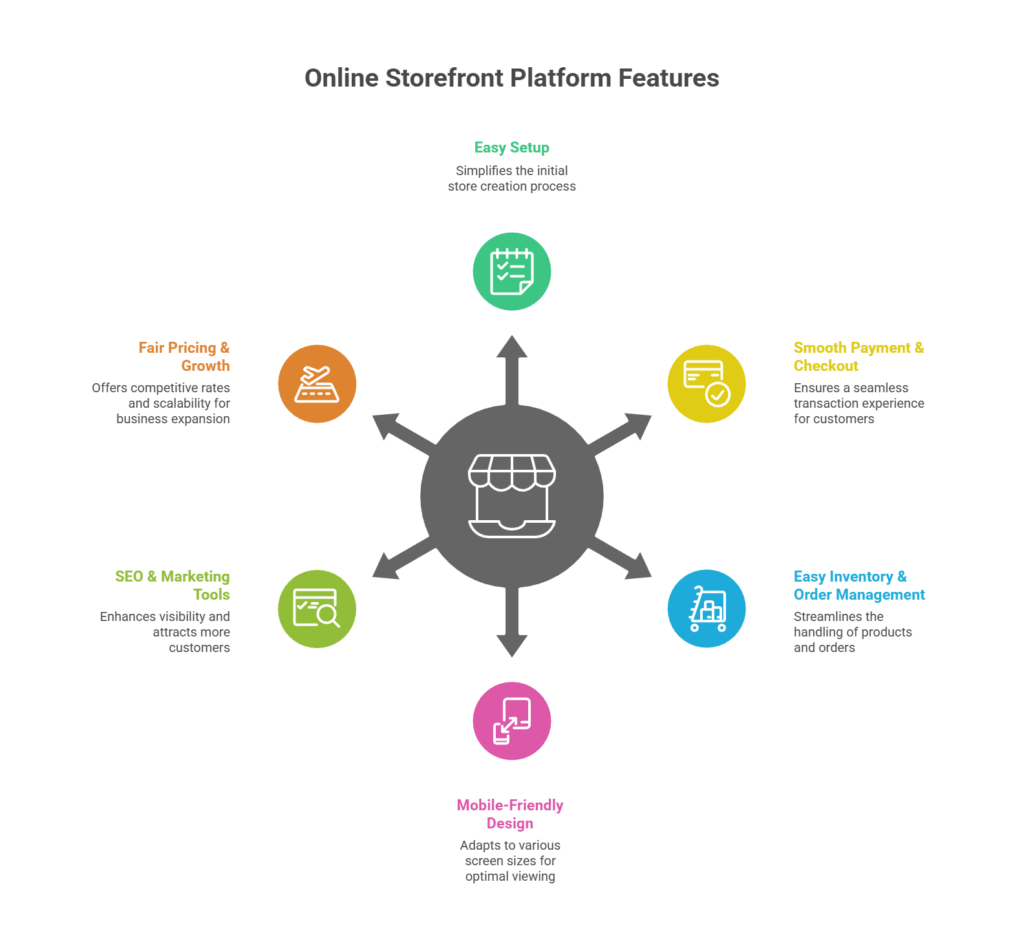 What to look for in an online storefront platform