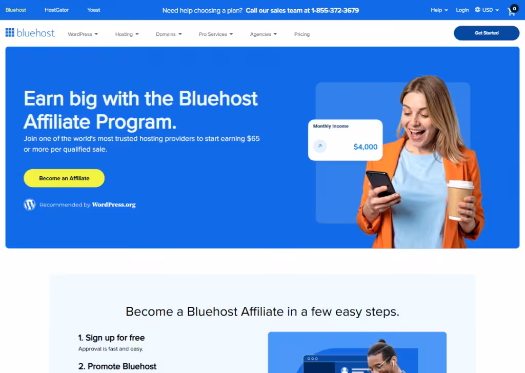 bluehost-affiliates-landing-page
