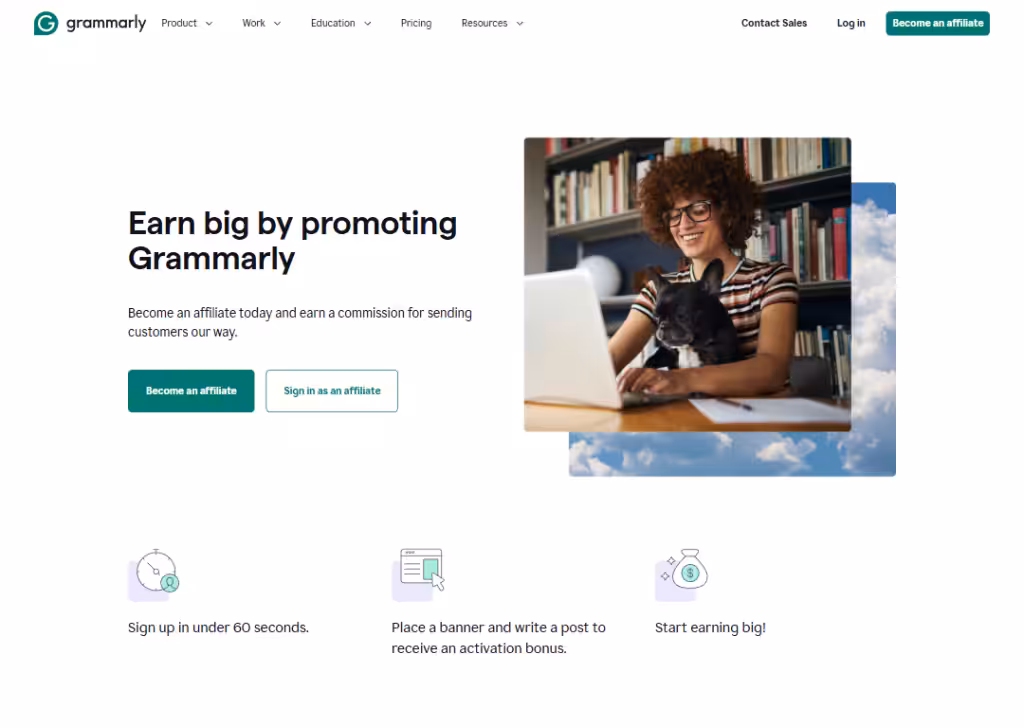 grammarly-affiliate-landing-page