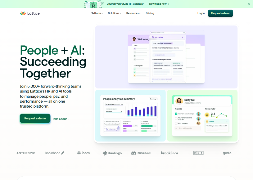 15 Best B2B Landing Page Examples to Boost Conversions 2 lattice-landing-page