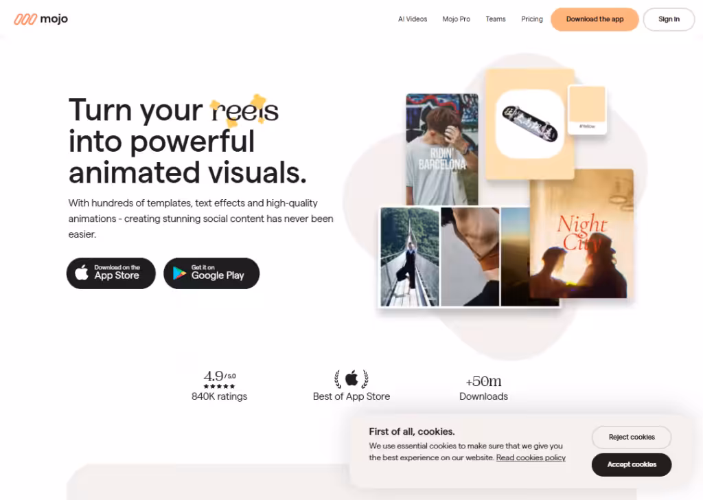 mojo-landing-page