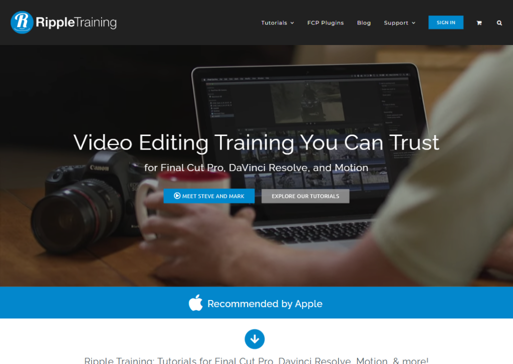 17 Online Course Landing Page Examples to Boost Sign-Ups 7 ripple-training-landing-page